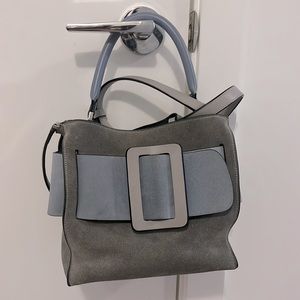 Authentic Boyy classic grey blue shoulder bag